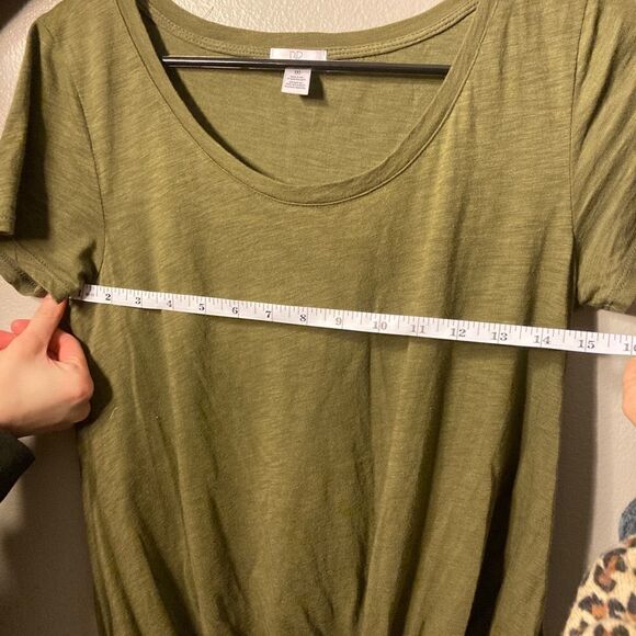 BP By Nordstorm Army Green Basic Tee - Picture 4 of 8